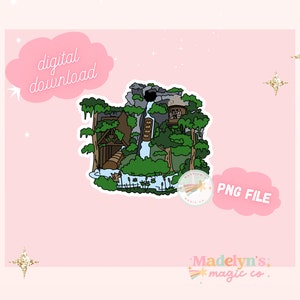 Tiana&#39;s Bayou PNG ~ Princess and the Frog Digital File ~ Tiana Clipart