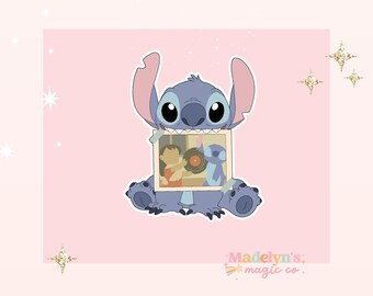 Stitch Photo Sticker ~ Laptop Sticker ~ Disney Sticker ~ Stitch Sticker ~ Lilo and Stitch Sticker
