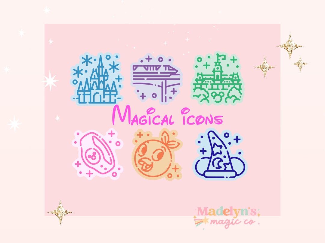 Disney Icon Sticker ~ Cute Disney Sticker ~ Disney Icon Sticker ...