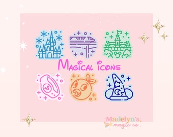 Disney Icon Sticker  ~ Cute Disney Sticker ~ Disney Icon Sticker ~ Disney Sticker ~Disney Stickers