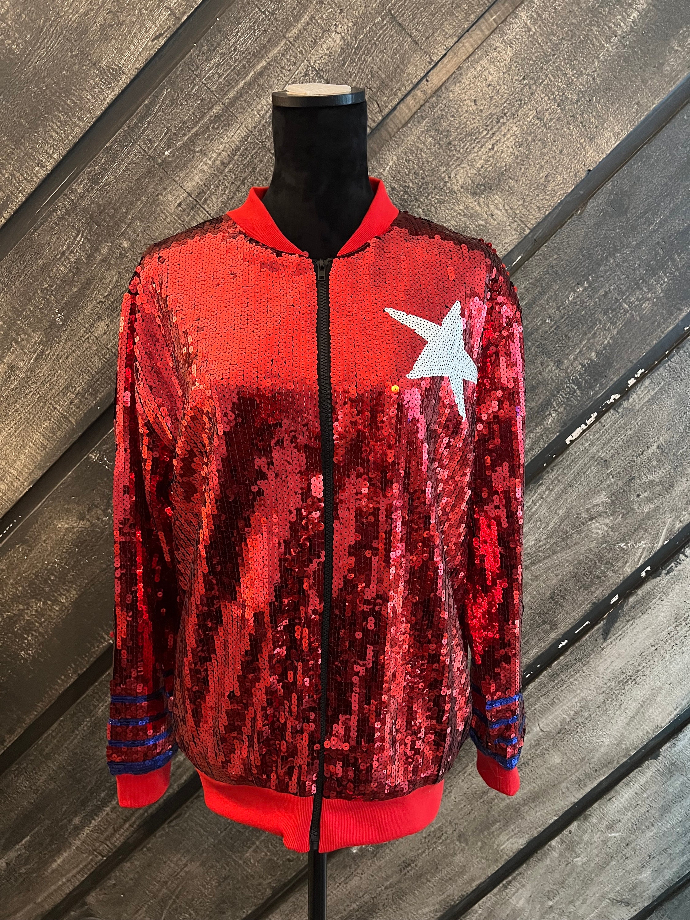 Houston Texans Sequin Bomber Jacket! Please Read the Listing! - Etsy