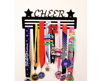 18" Medal Display for Cheer Medals Made in the USA CustomBowsByKaley