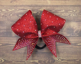 Rhinestone Cheer Bow, Multiple color options