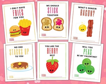 Food Pun Valentine - Etsy