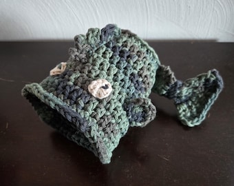 Crochet Can Cozy Bass Fish