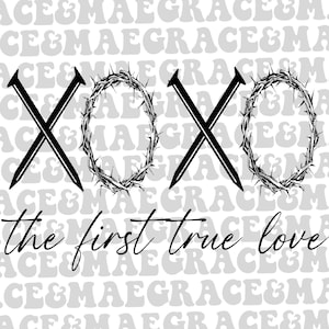 XOXO The Original Love Letters Sublimation Digital Design - Christliche Sublimation Design - Sublimation PNG - Religiöse PNG