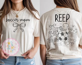 Personalized Soccer Mom PNG Digital download