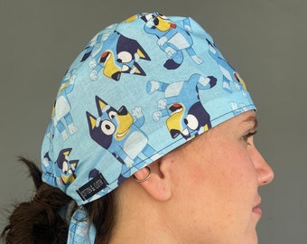 Bluey Scrub Cap [Doctors / Nurses / Vets / Dentists / Medical / Healthcare]
