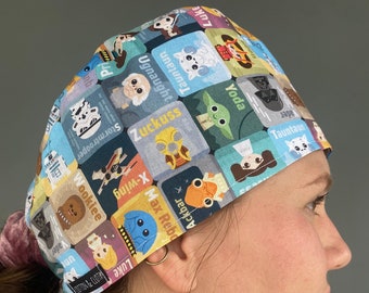 Star Wars Character Scrub Cap [Doctors / Nurses / Vets / Dentists / Medical / Healthcare]