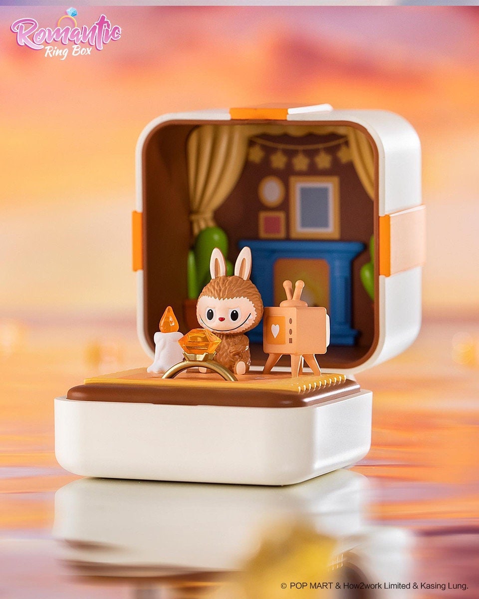Pop Mart Romantic Ring Box - Opened Blind Box (labubu) - Etsy
