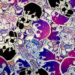 7 pcs OMORI Headspace Sticker Set
