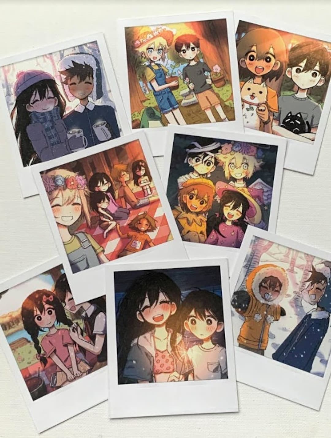 8 Pcs OMORI Photocard Set - Etsy