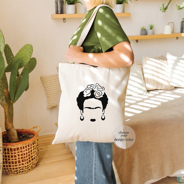 Frida Kahlo Tote Bag, Feminist Tote Bag, Women Rights Tote Bag, Equality Tote Bag, Viva La Vida Tote Bag, Strong Women Tote Bag