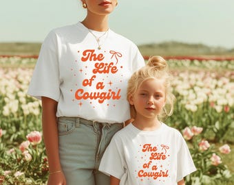 The Life Of A Cowgirl Shirt Cowgirl Era Country Western Shirt Rodeo Fangirl Merch TS12 Album Tshirt Gift For Her Concert Top