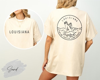 Louisiana State Shirt, Louisiana Pride Shirt, Louisiana Lover Shirt, Louisiana Travel Souvenir, Louisiana Trip Graphic Tee, Bayou State Tee