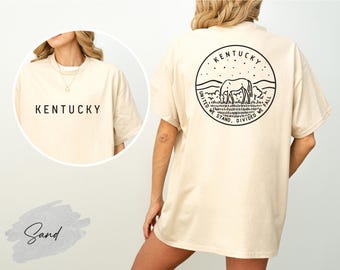 Kentucky State Shirt, Kentucky Trip Shirt, Kentucky Souvenir, Kentucky Lover Shirt, Kentucky Gift, Kentucky Graphic Tee, Kentucky Pride Tee
