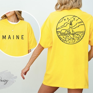 Maine State Shirt, Maine Sweatshirt, Maine Lover Shirt, Maine Travel Shirt, Maine Souvenir, Maine Birthday T-Shirt, Maine Gift, Maine Pride