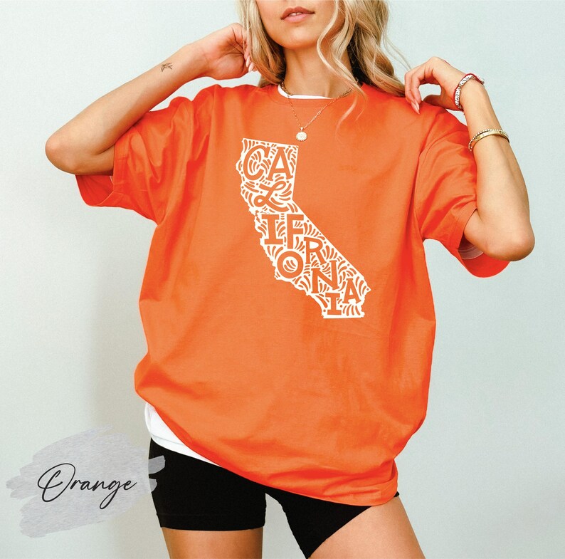 California State Shirt, California Map Shirt, California Lover Shirt, California Souvenir, California Vacation Shirt, California Pride Shirt image 4