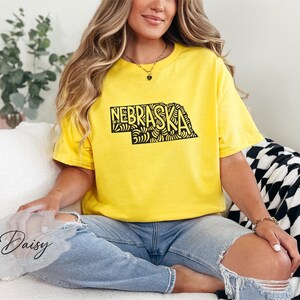 Nebraska State Shirt, Nebraska Map Shirt, Nebraska Lover T-Shirt, Nebraska Souvenir, Nebraska Birthday Shirt, Nebraska Gift, Nebraska Travel image 4