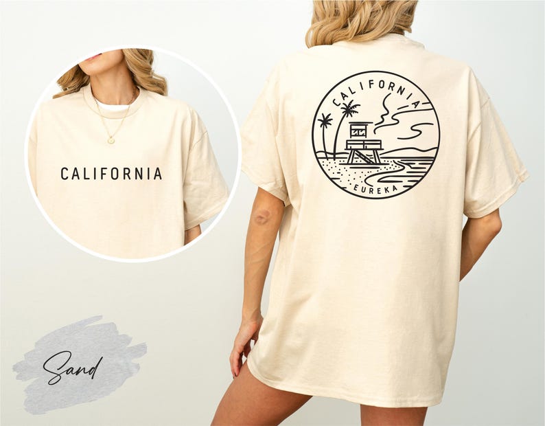 California State Shirt, California Vacation Shirt, California Lover Shirt, California Souvenir, California Gift Shirt, California Home Shirt immagine 1