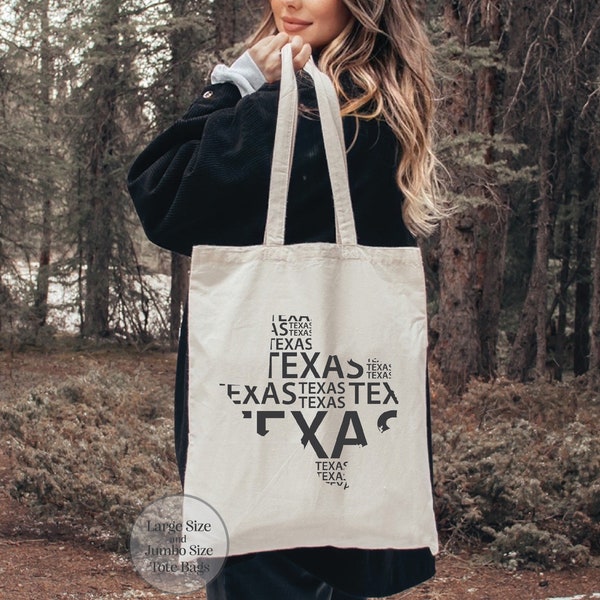 Texas Tote Bag, Texas Map Tote Bag, Texas Souvenir, Texas Lover Shirt, Texas Trip Tote Bag, Texas Gift Bag, Texas Travel Bag, Texas Birthday