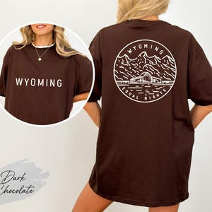 Wyoming State Shirt, Wyoming Lover T-Shirt, Wyoming Souvenir, Wyoming Travel Gift, Wyoming Nature Shirt, Wyoming Adventure Tee, Wyoming Trip