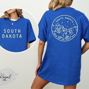 South Dakota State Shirt, South Dakota Lover Shirt, South Dakota Travel Gift, South Dakota Souvenir, Mount Rushmore Shirt, SD Trip Shirt Bild 4