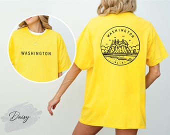 Washington State Shirt, Washington Trip Shirt, Washington Lover T-Shirt, Washington Souvenir, Washington Gift, Washington Travel Shirt