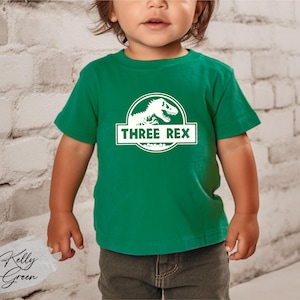 Three Rex Shirt, Three Years Old Shirt, Third Birthday Shirt, Dinosaur Family Shirt, Dinosaur Lover Shirt, 3rd Birthday Gift, Little Brother