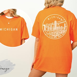 Michigan State Shirt, Michigan Lover T-Shirt, Michigan Souvenir, Michigan Travel Gift, Michigan Trip Graphic Tee, Michigan Pride Shirt