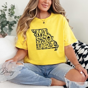 Missouri State Shirt, Missouri Map Shirt, Missouri Lover Shirt, Missouri Gift, Missouri Souvenir, Missouri Travel Shirt, Missouri Home Tee