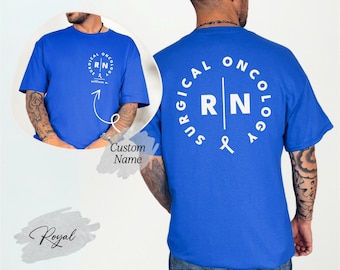 Custom Surgical Oncology Nurse Shirt, Registered Nurse Shirt, SO Shirt, Cancer Team, Oncology Nurse Christmas Gift Idea
