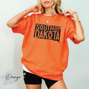 South Dakota State Shirt, South Dakota Map Shirt, South Dakota Lover Shirt, South Dakota Travel Shirt, South Dakota Souvenir image 3
