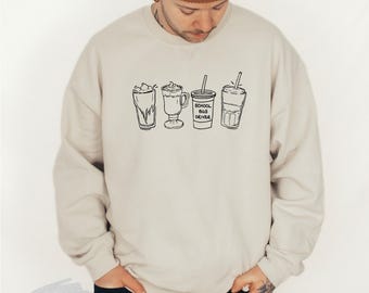 School Bus Driver Sweatshirt, Coffee Lover Bus Driver Sweatshirt, School Bus Driver Crewneck, Bus Driver Fuel Top, Bus Driver Work Outfit