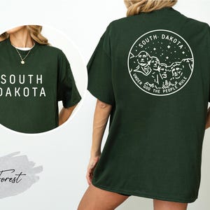 South Dakota State Shirt, South Dakota Lover Shirt, South Dakota Travel Gift, South Dakota Souvenir, Mount Rushmore Shirt, SD Trip Shirt Bild 3
