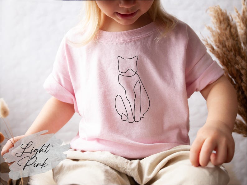 Cat Line Art Shirt, Cat Silhouette Shirt, Cat Lover Shirt, Minimalist Cat Tee, Cat Mom Shirt, Cat Dad Shirt, Cat Lover Gift, Cat Drawing Tee image 5