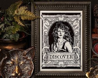 Evie O'Connell Art Print, The Mummy 1999 Poster, Victorian Steampunk Wall Art & Vintage Home Decor