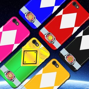 Power Ranger Mighty Morphin Kyouryuu Sentai Zyuranger Phone Case Collection