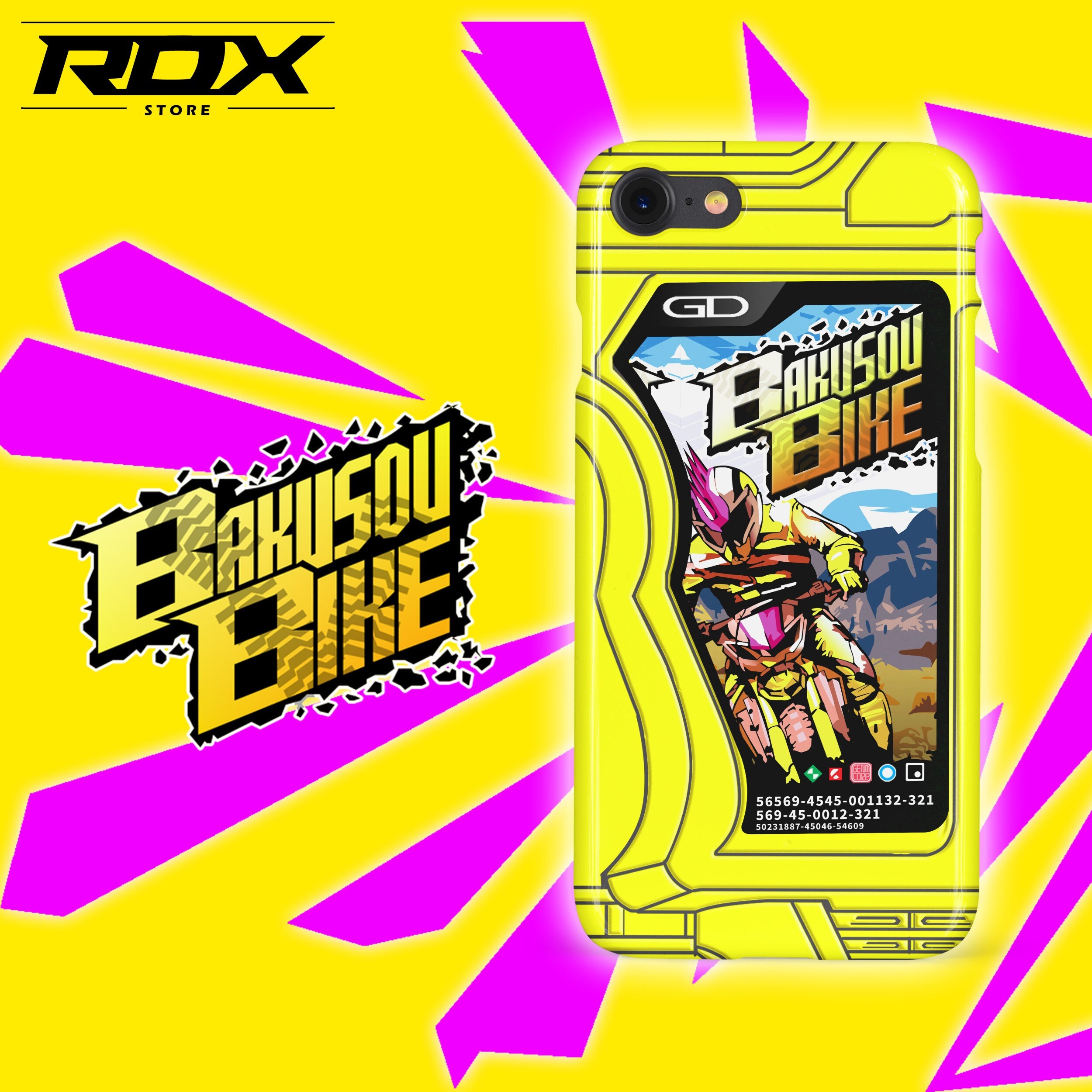 Kamen Rider Exaid Gashat Phone Case Etsy