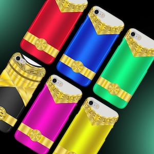 Zeo Choriki Ohranger Phone Case Collection