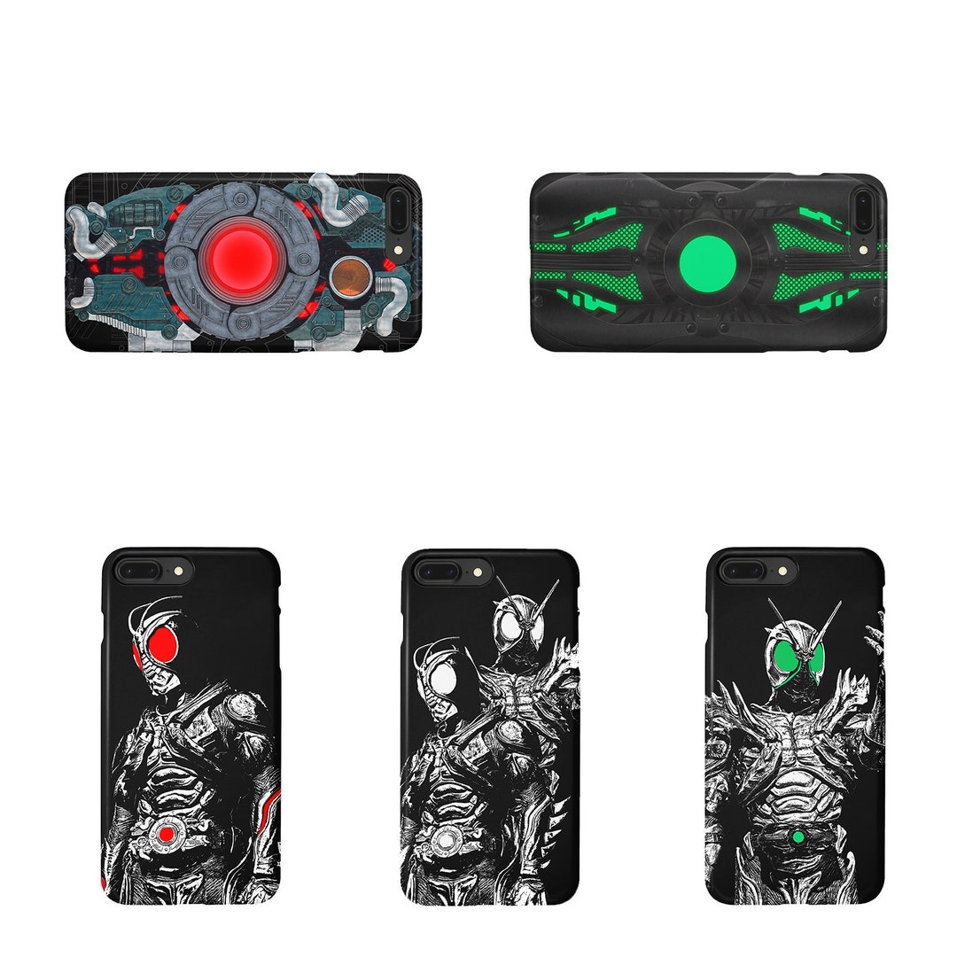 Kamen Rider Black Sun Shadow Moon Century King Phone Case