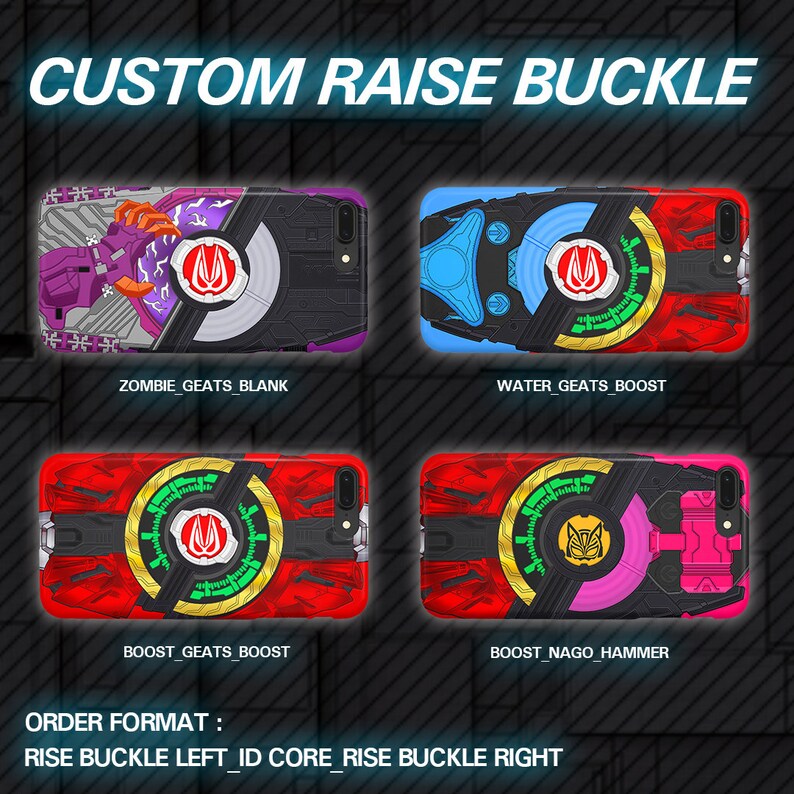 Kamen Rider Geats Desire Driver Custom Raise Phone Case Etsy