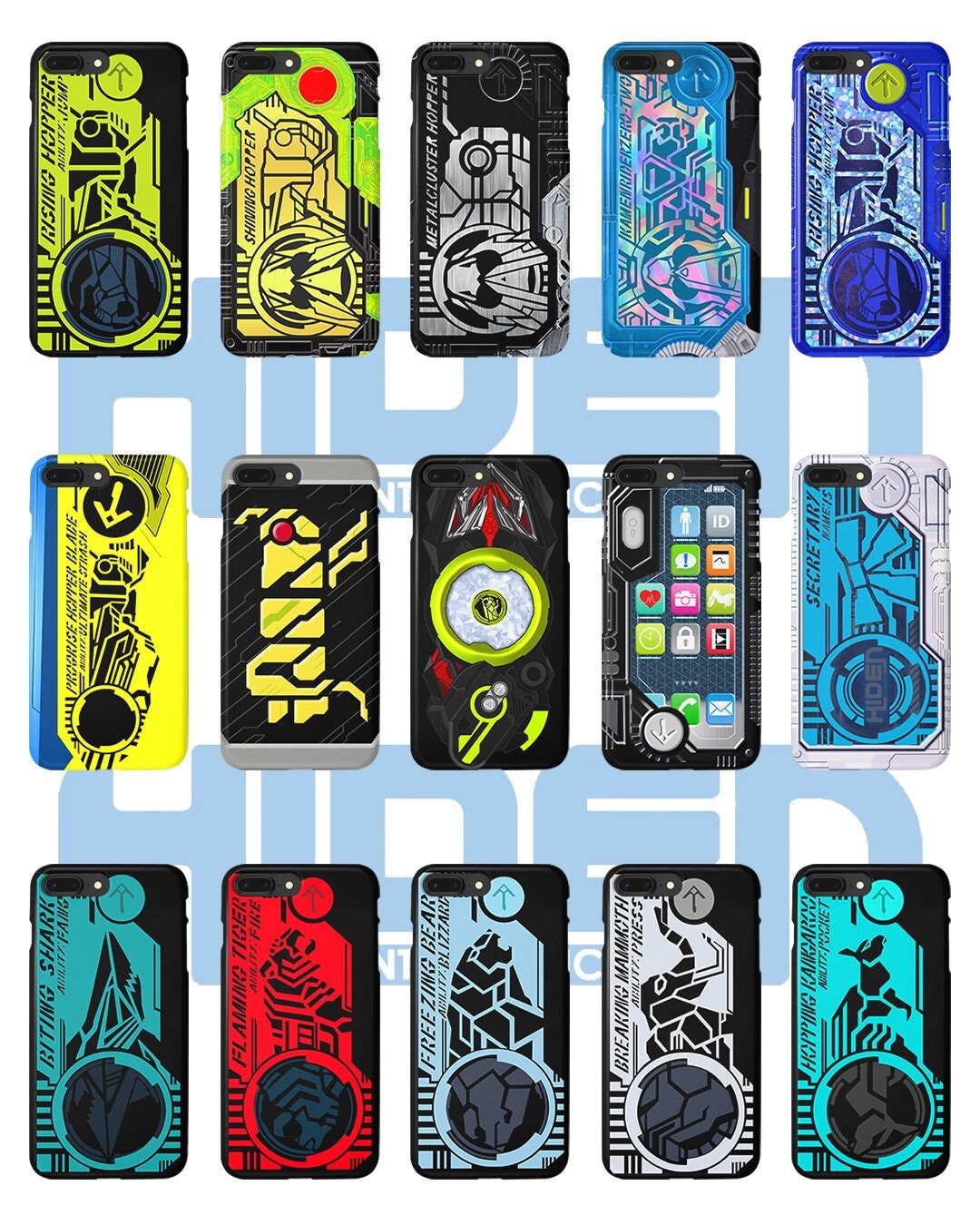 仮面ライダーゼロワン プログライズキー スマホケースコレクション