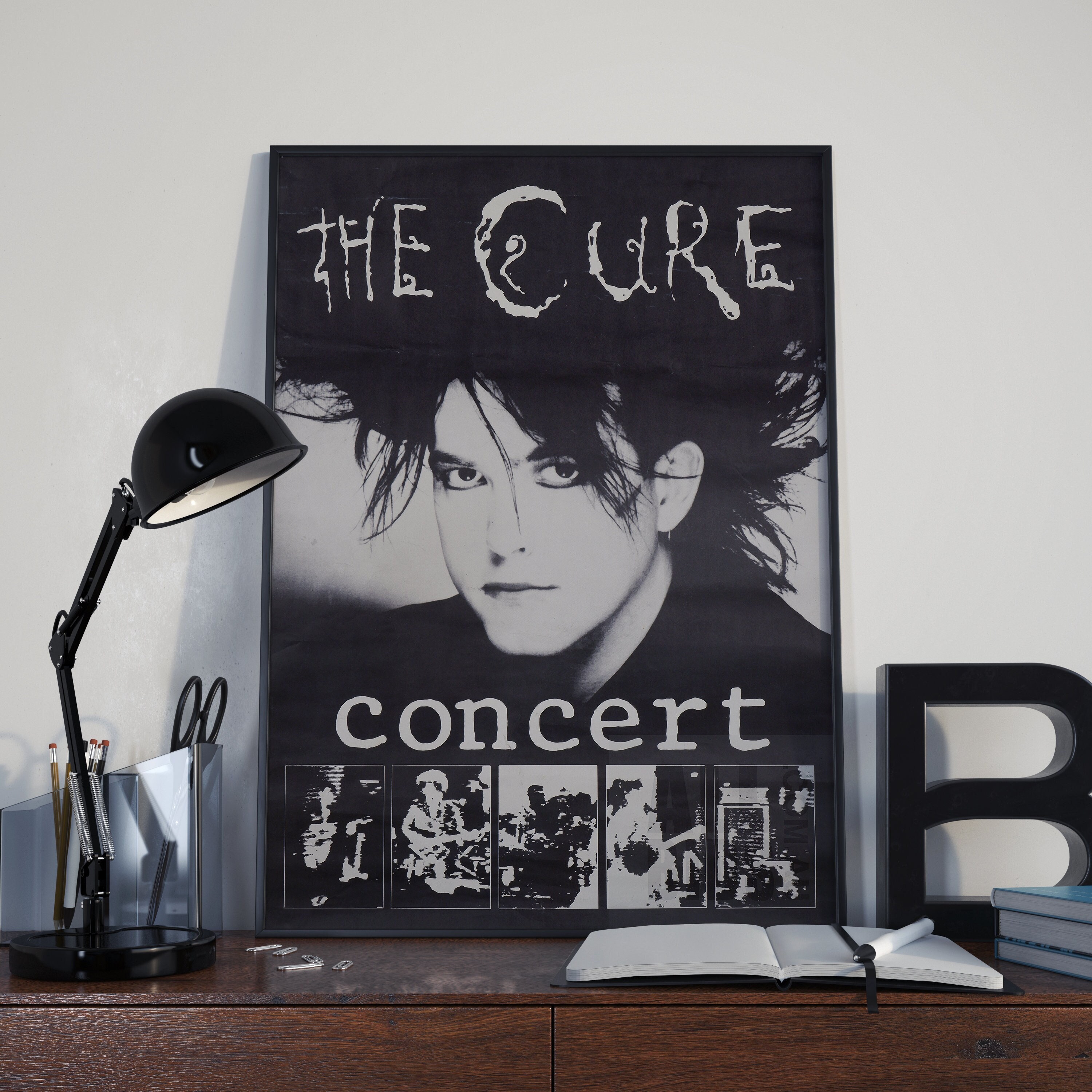 The Cure Poster Robert Smith Concert Poster Magazine Cover Poster
