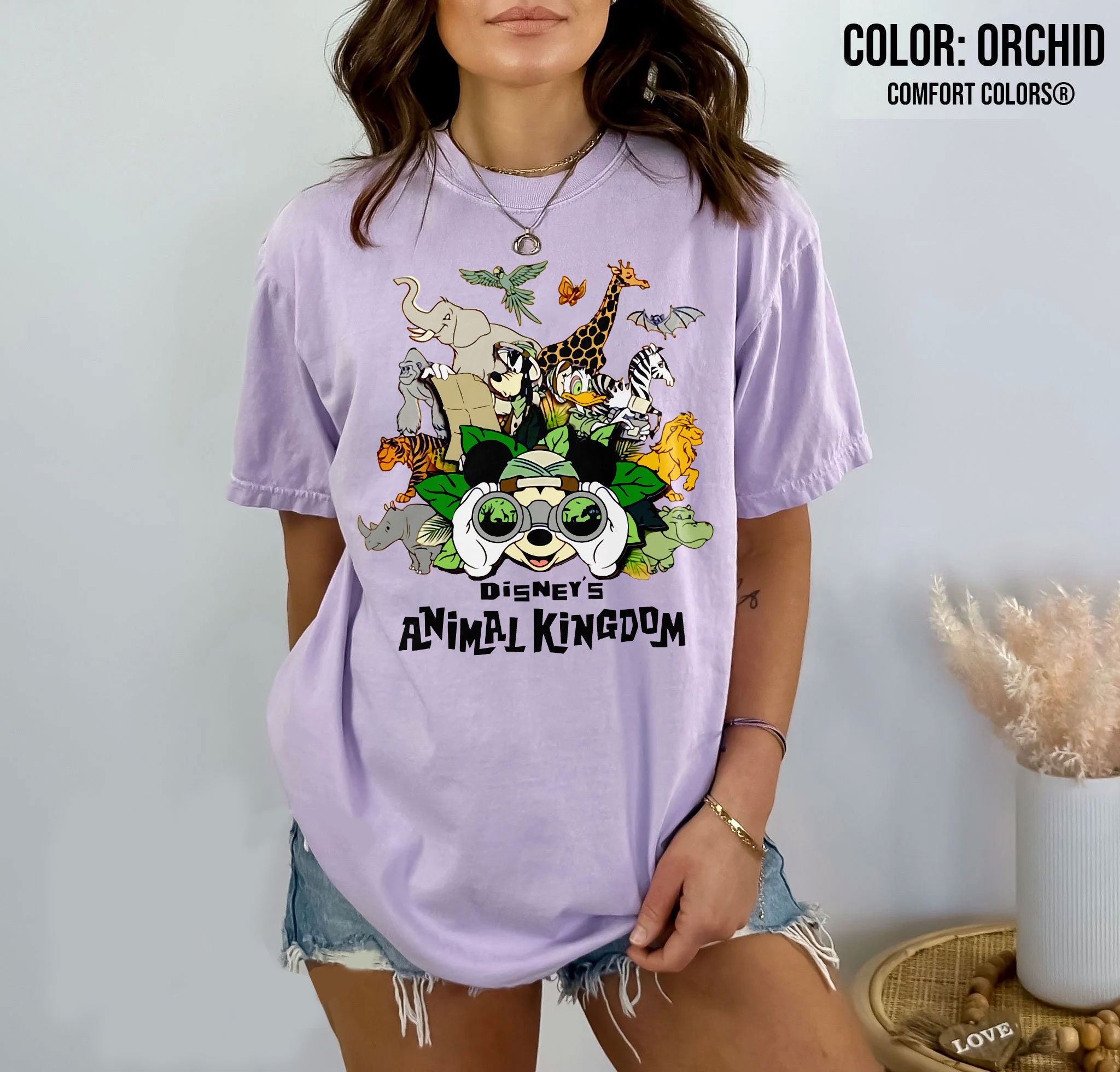 Disney Animal Kingdom Shirt Vintage Animal Kingdom Shirt Etsy
