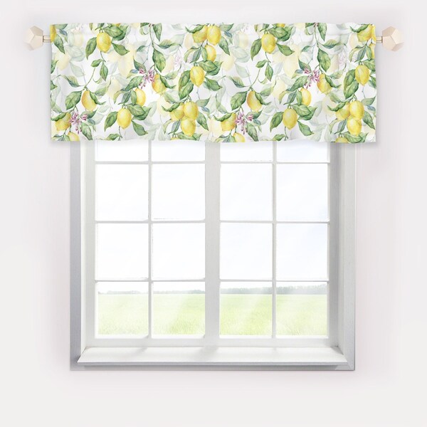 Lemon Curtains Etsy