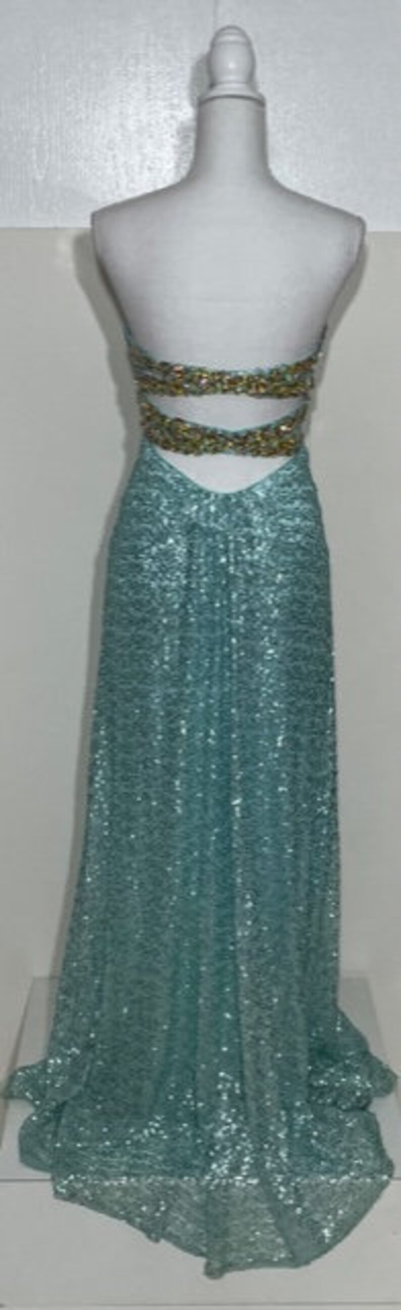 Sequin Sheath Gown by Royal Queen