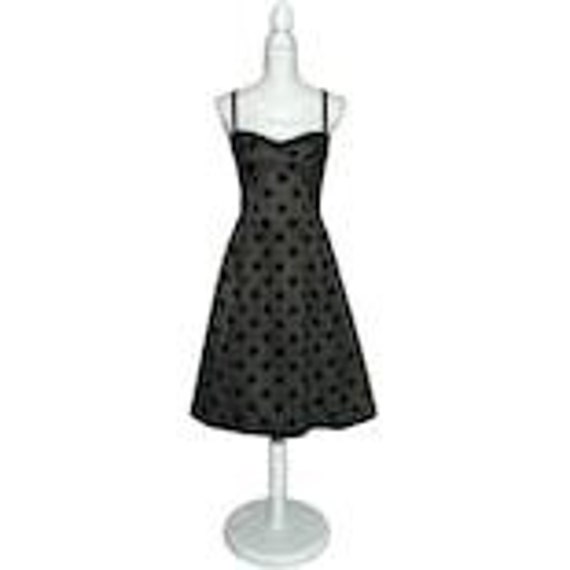 Nanette Lepore 80s Pinstripe And Polka Dot Fit And