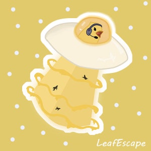 Eat Mo Cow Sticker