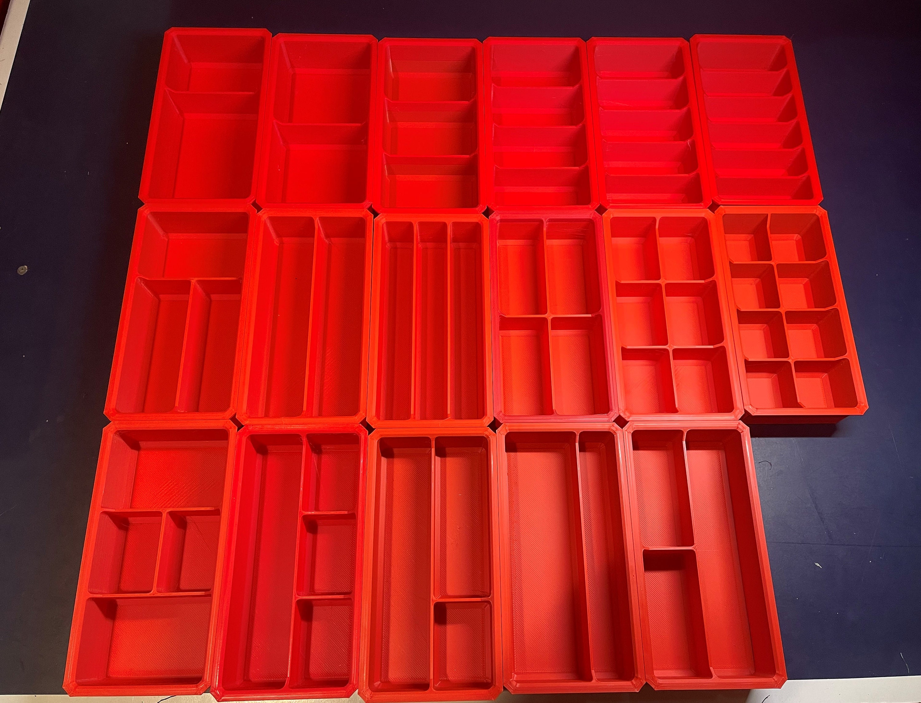 Gridfinity Bins 2x2 H25mm/46mm/74mm Small Parts Organizer Bins Screw Bin  Organizer -  Denmark